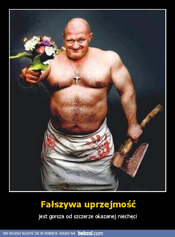 Fałszywa uprzejmość