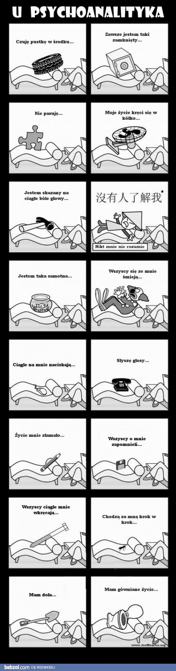 U psychoanalityka