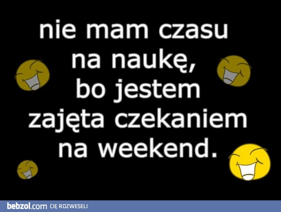 Nie mam czasu na naukę