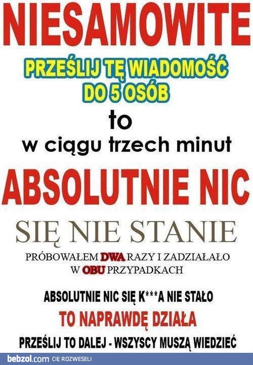 To faktycznie działa!