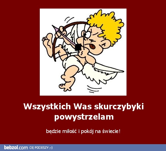 Wszystkich Was skurczybyki powystrzelam