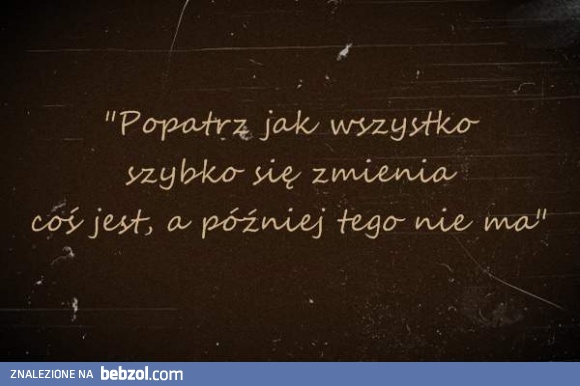 Czas biegnie nieubłaganie