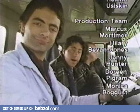 Rowan Atkinson - I like trucking!