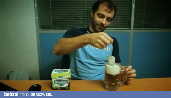 Piwo do zaparzania w torebce