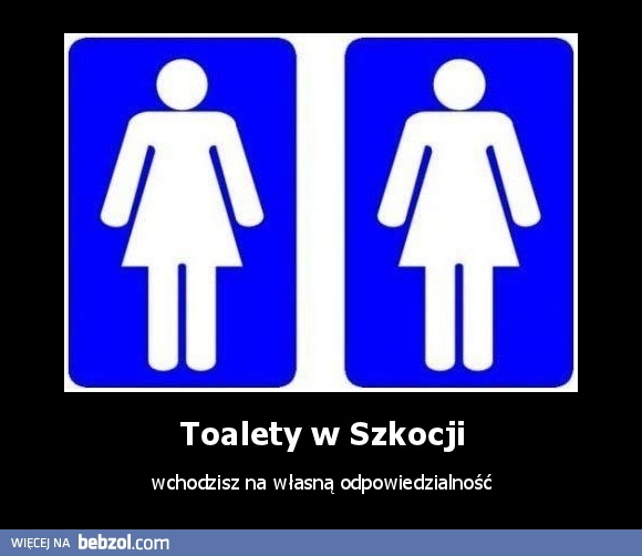 Toalety w Szkocji