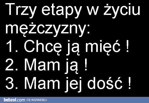 Etapy życia mężczyzny