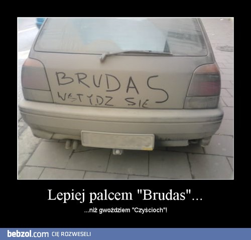 Dlaczego nie myję samochodu?