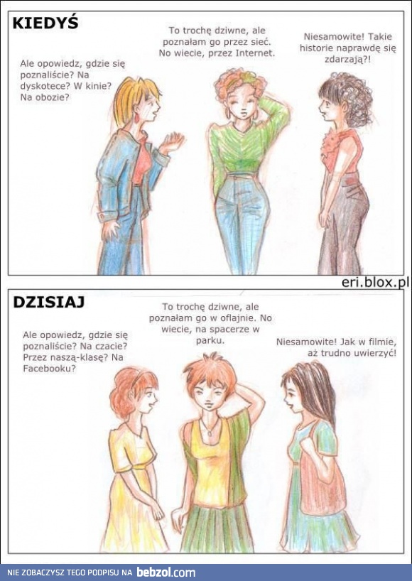 Poznawanie ludzi - dawniej i dziś