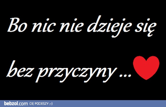 Wszystko ma swoje podstawy