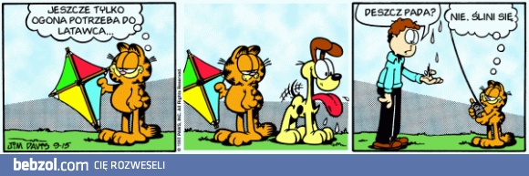 Garfield i latawiec