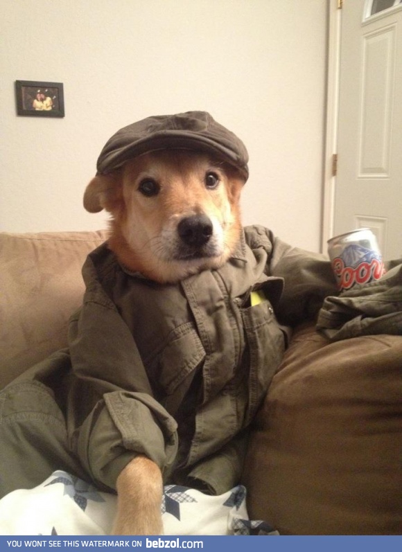 Enjoying a Cold One on his 10th Birthday!