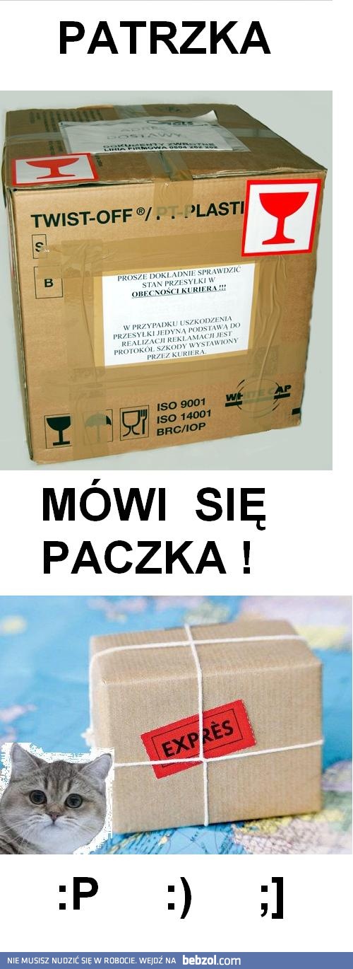 Patrzka..? NIEE!