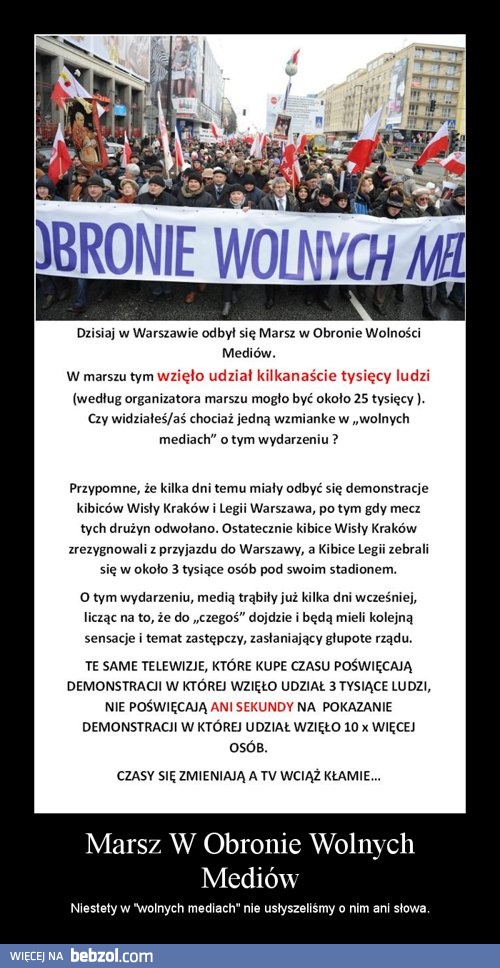 Marsz W Obronie Wolnych Mediów