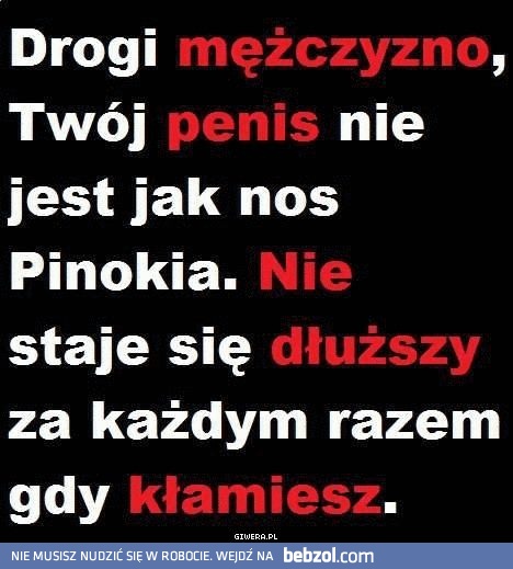 Drogi mężczyzno