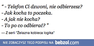 Jak kocha to poczeka...