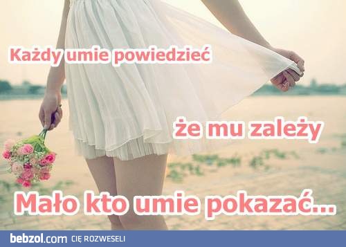 Każdy umie powiedzieć