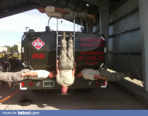 Batmaning and planking