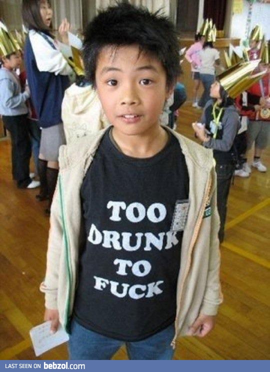 English Shirts in Japan (fail)