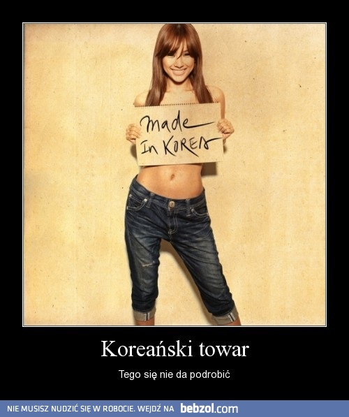 Koreański towar