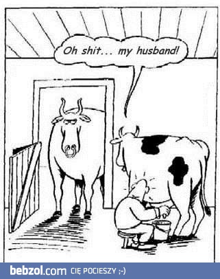 Uciekaj. Mąż nas nakrył!