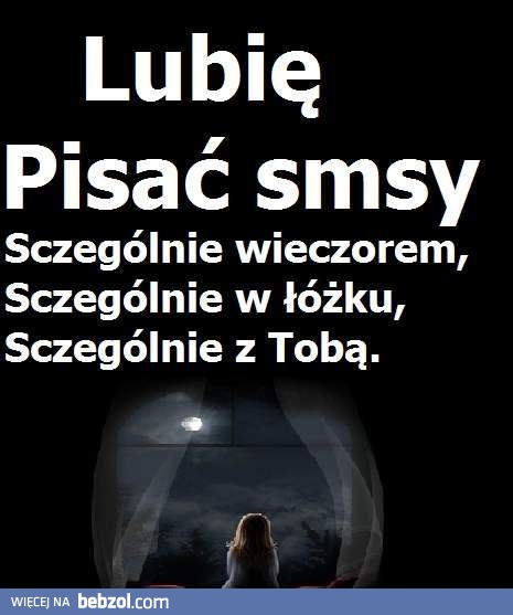 Lubię pisać smsy