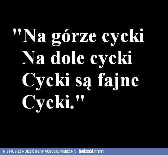 Oda do cycków