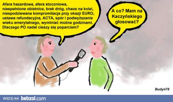 A co, mam na Kaczyńskiego głosować?