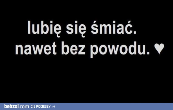 Śmianie się jest fajne!