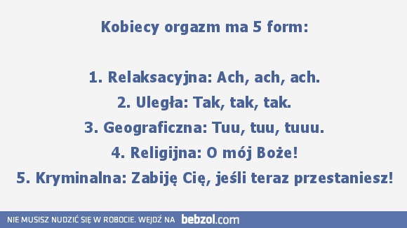 Kobiecy rgazm