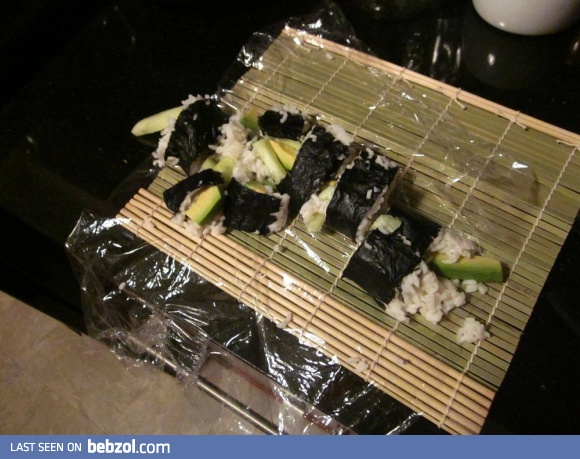 Just made sushi for the first time. F**king nailed it