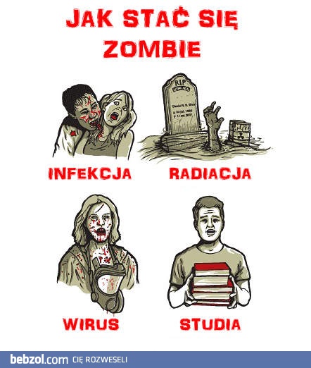 Jak powstają zombiaki?