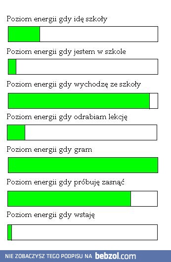 Dzienny cykl energii
