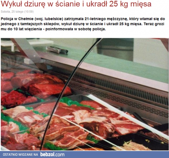 Mięsny bandyta