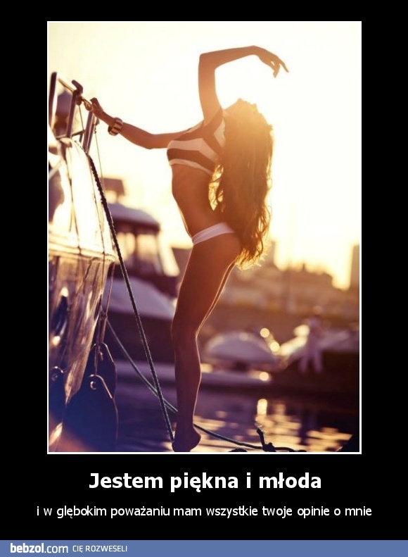Jestem piękna i młoda