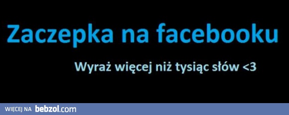 Zaczepka na FB