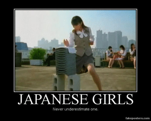 Nigdy nie lekceważ Japonki