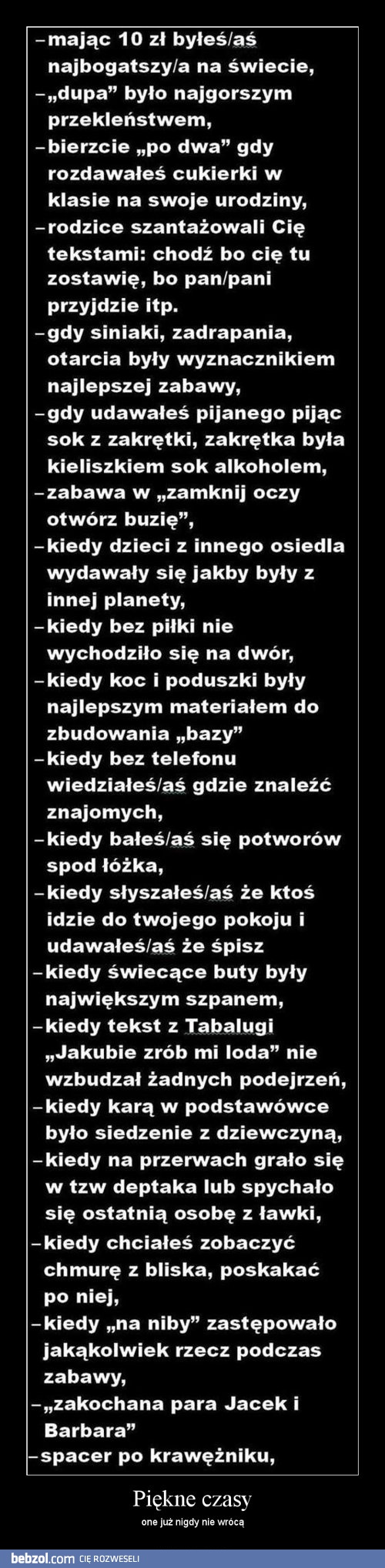 Piękne czasy