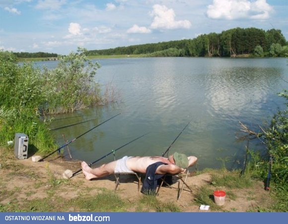 Typowy dzień na rybach