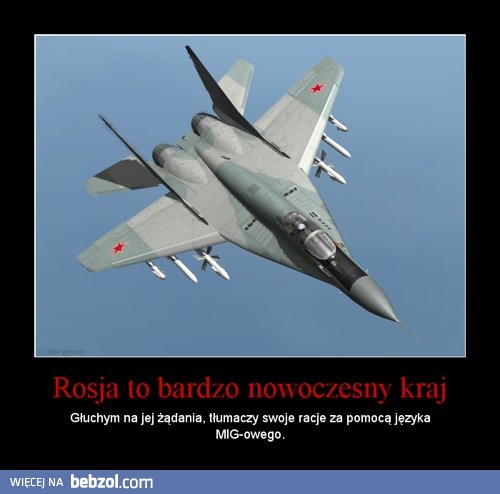 Rosja to bardzo nowoczesny kraj