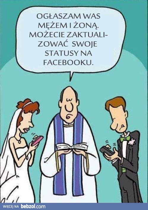 Ogłaszam Was mężem i żoną