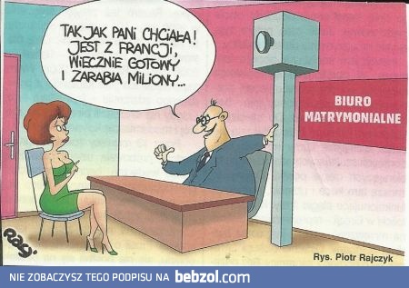 Oferta biura matrymonialnego