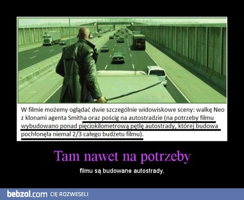 Na potrzeby filmu