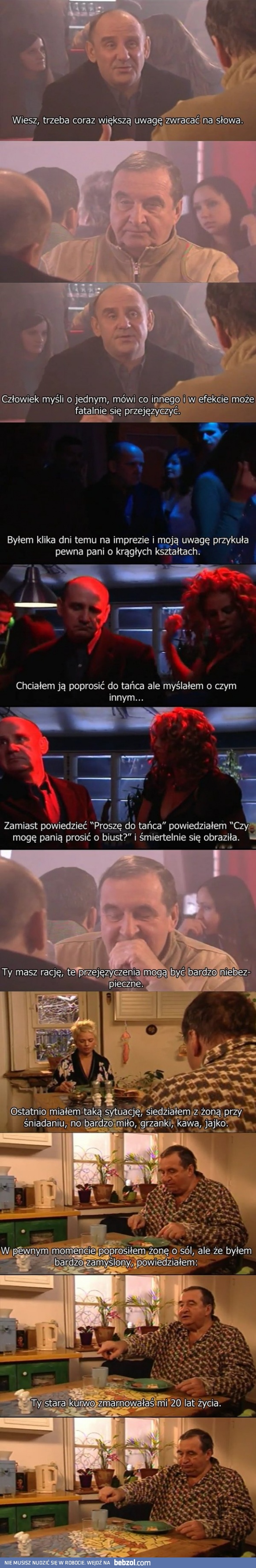 Fatalne przejęzyczenie