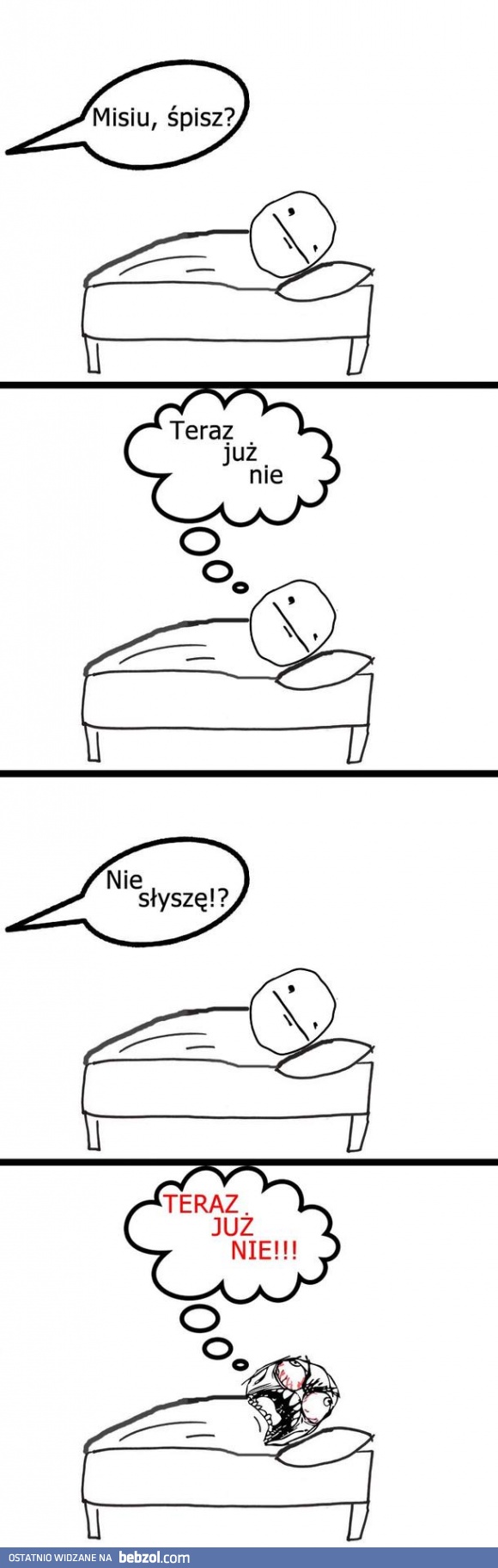 Wstałeś już kochanie?