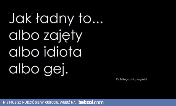 Jak ładny to...