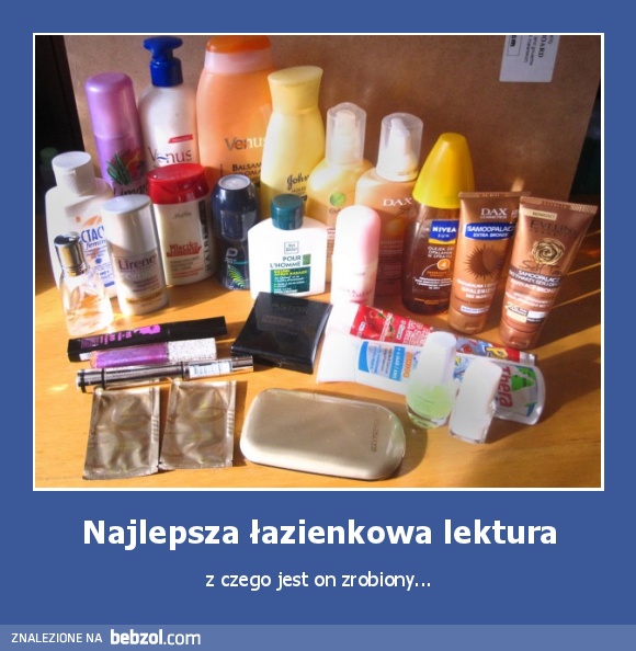 Najlepsza łazienkowa lektura