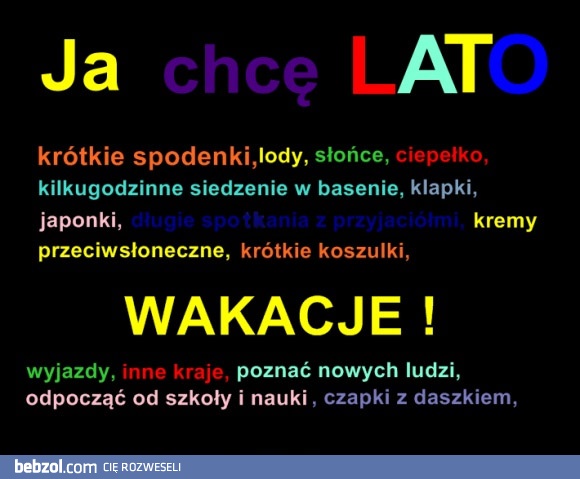 Chcemy LATO!