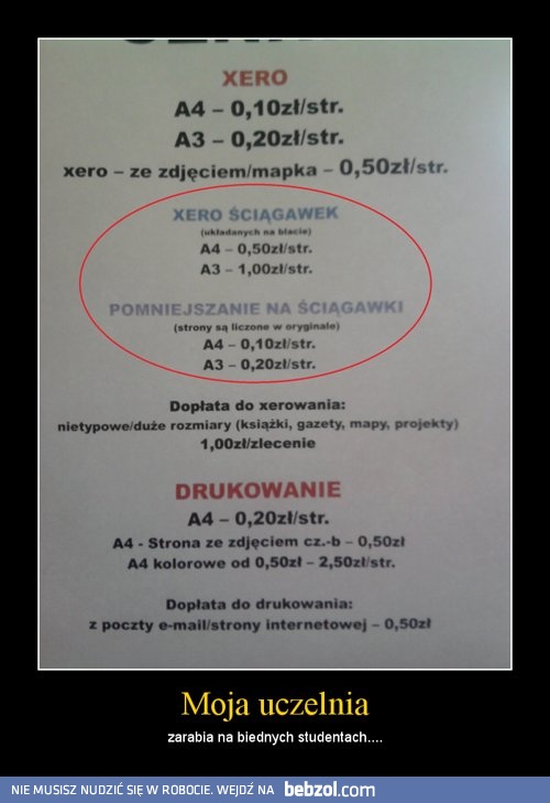 Moja uczelnia