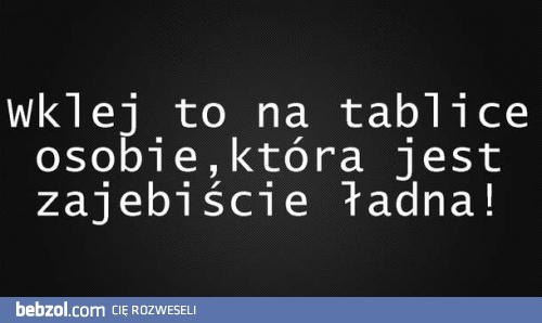 Czas, start - wklejamy!