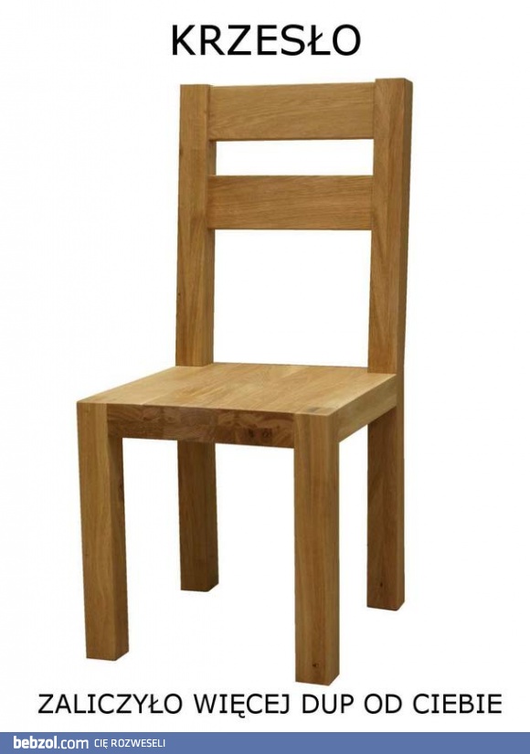 Zwykłe krzesło...